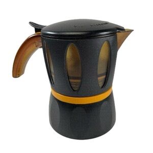 Mamy Coffee Maker Moka Pot for Microwave Espresso Latte Made Italy